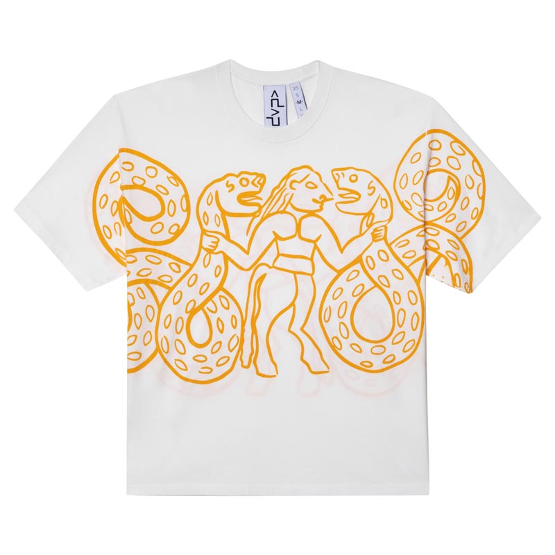 ADAPA WHITE T-SHIRT